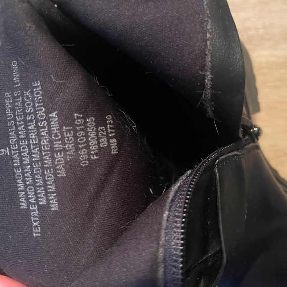 Heeled Moto Boots - Picture 3 of 3